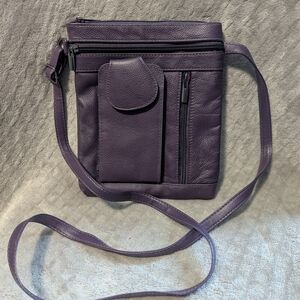 Purple Crossbody Bag
